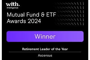 Image: Ascensus Named 2024 Retirement Leader of the Year by With Intelligence